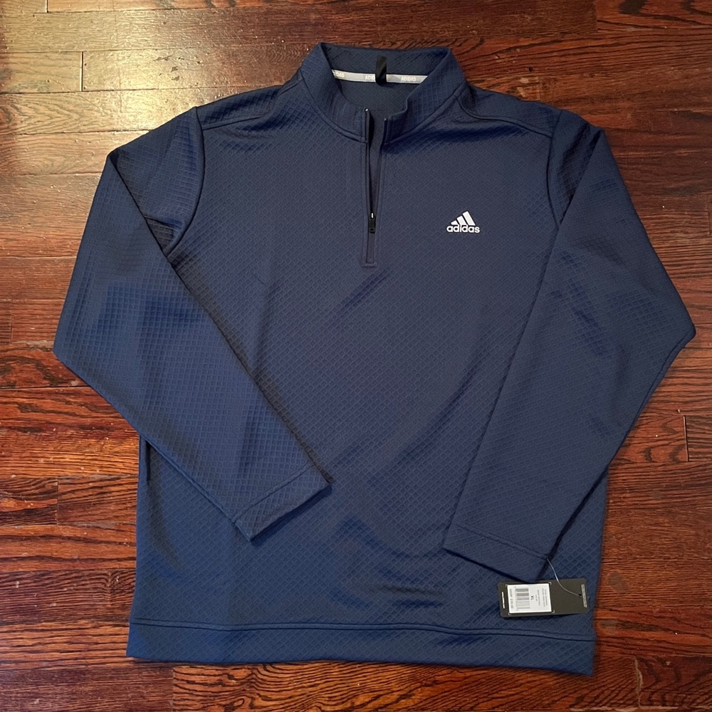 Adidas Golf 1/4 zip pullover Size XL NWT